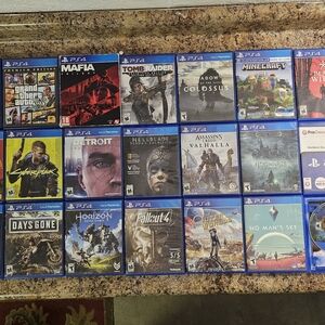 PS4 Games for Sale – $15 Each / Premium $20